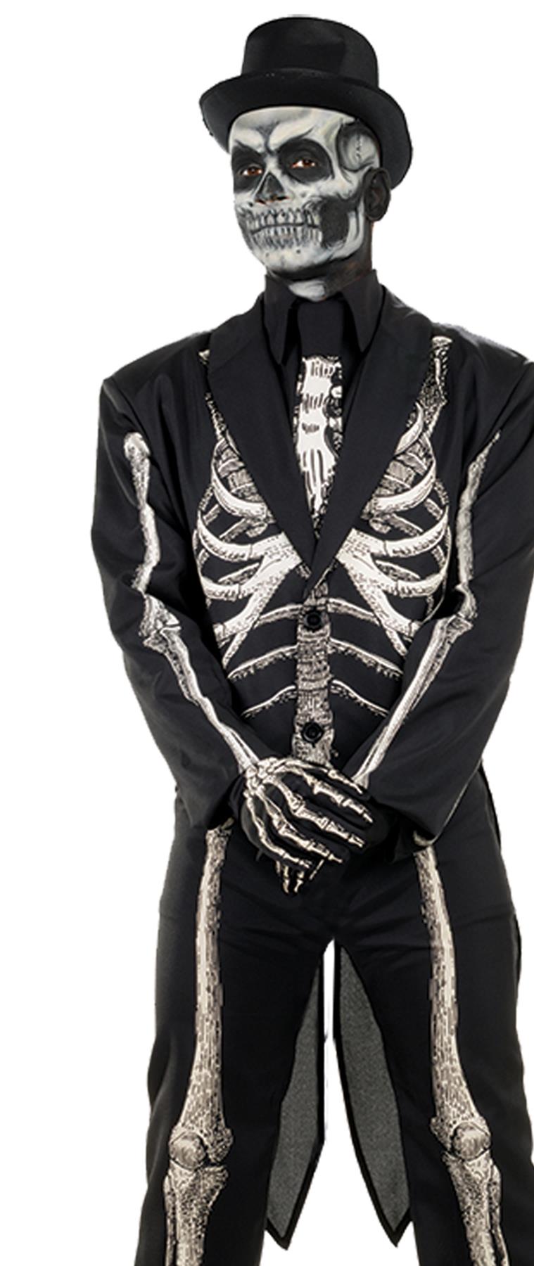 Bone Chillin' Adult Costume XXL