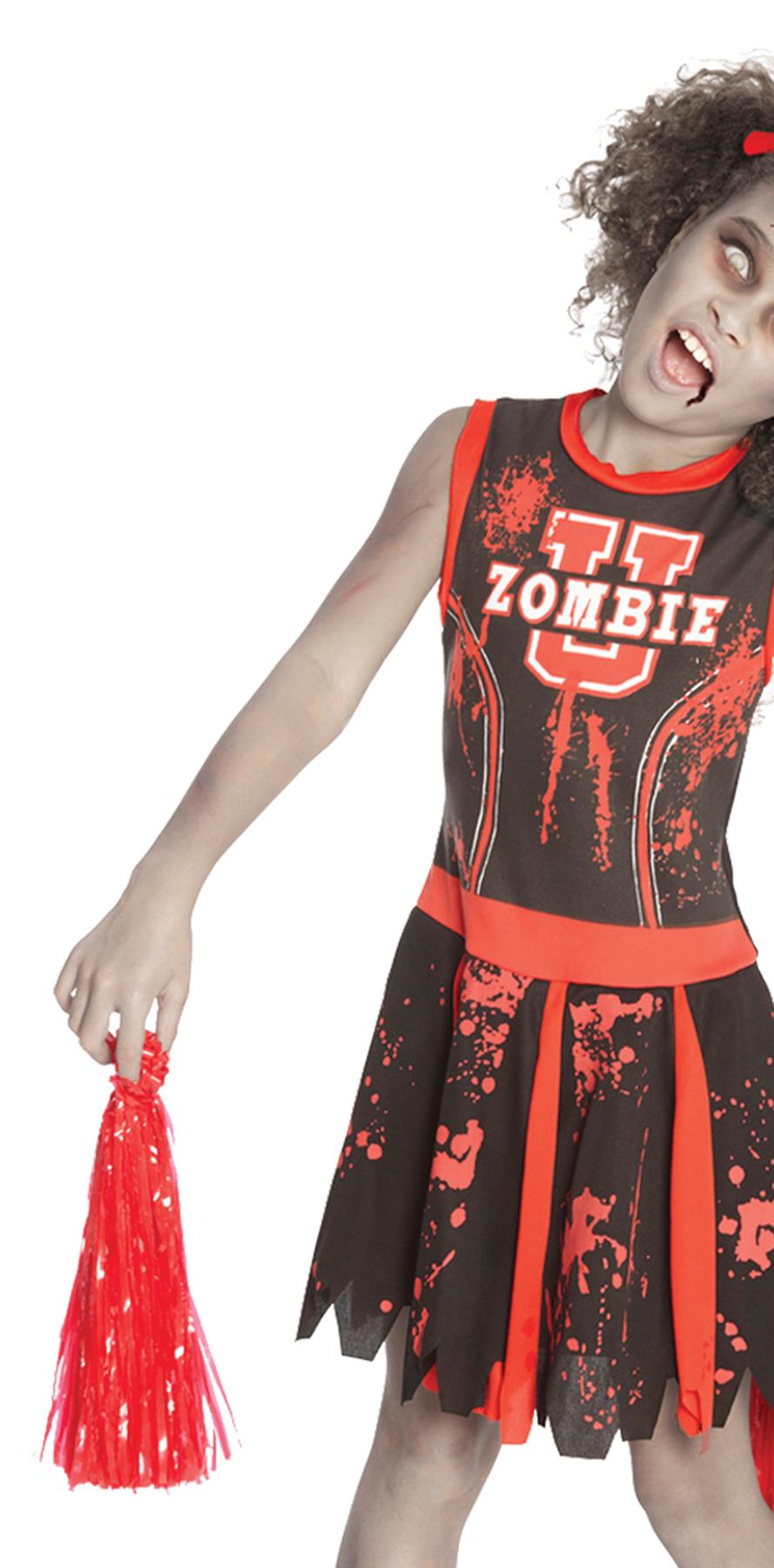 Undead Cheerleader Child Costume Medium