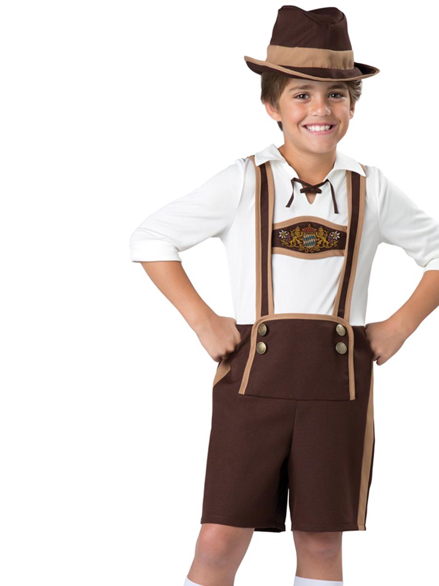 Bavarian Guy Child Costume 10