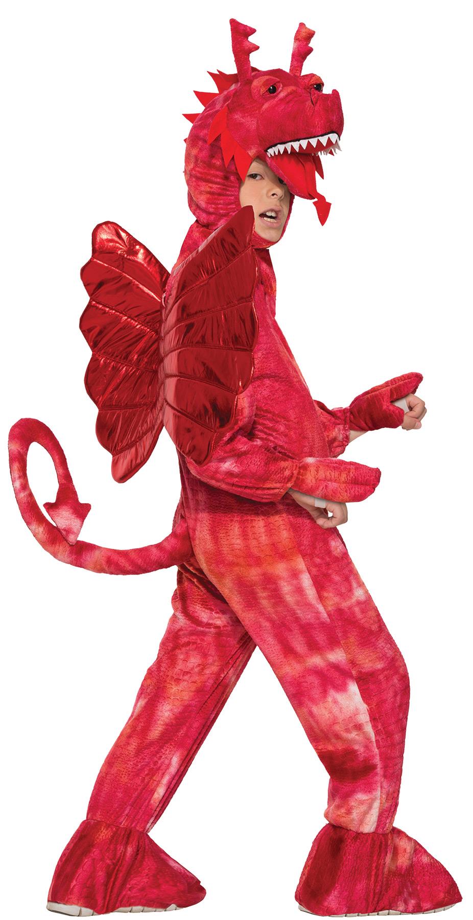 Red Dragon Child Costume