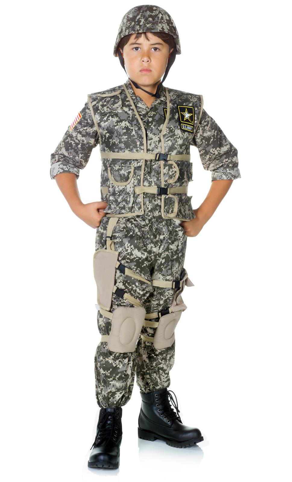 US Army Ranger Deluxe Child Costume 4-6