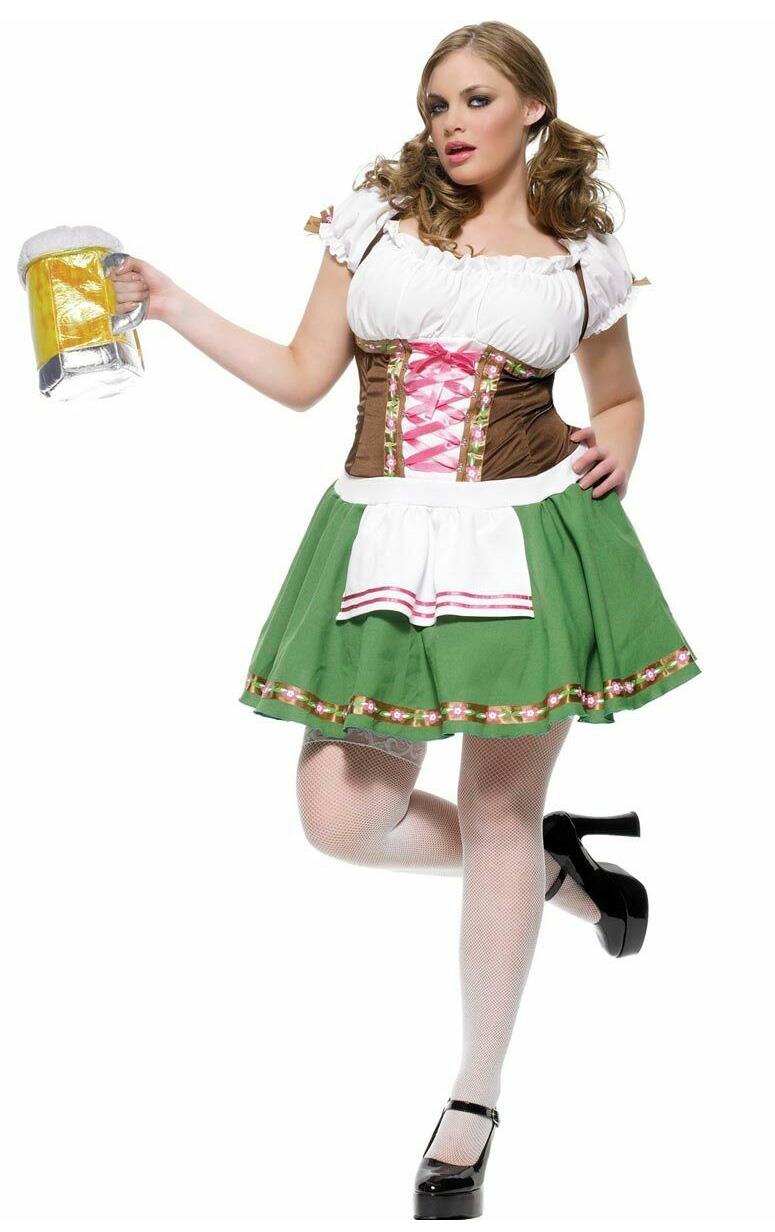 Gretchen Beer Garden Adult Plus Costume 3X-4X