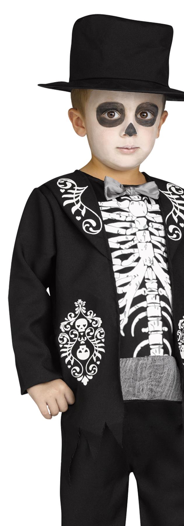 Skeleton King Child Costume Small