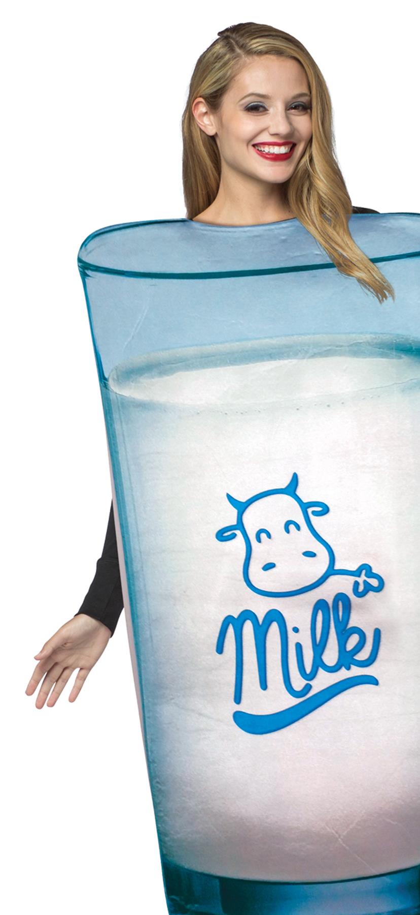 Get Real Glass of Milk Adult Costume