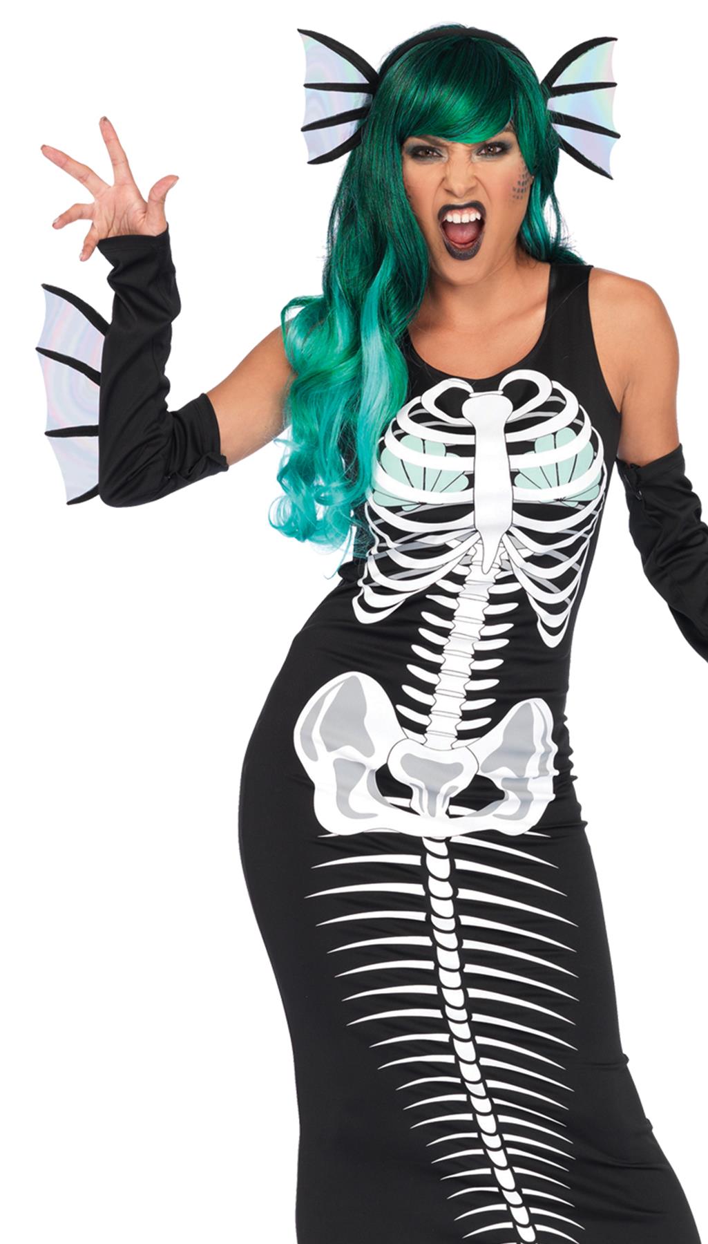 Skeleton Siren Adult Costume S/M