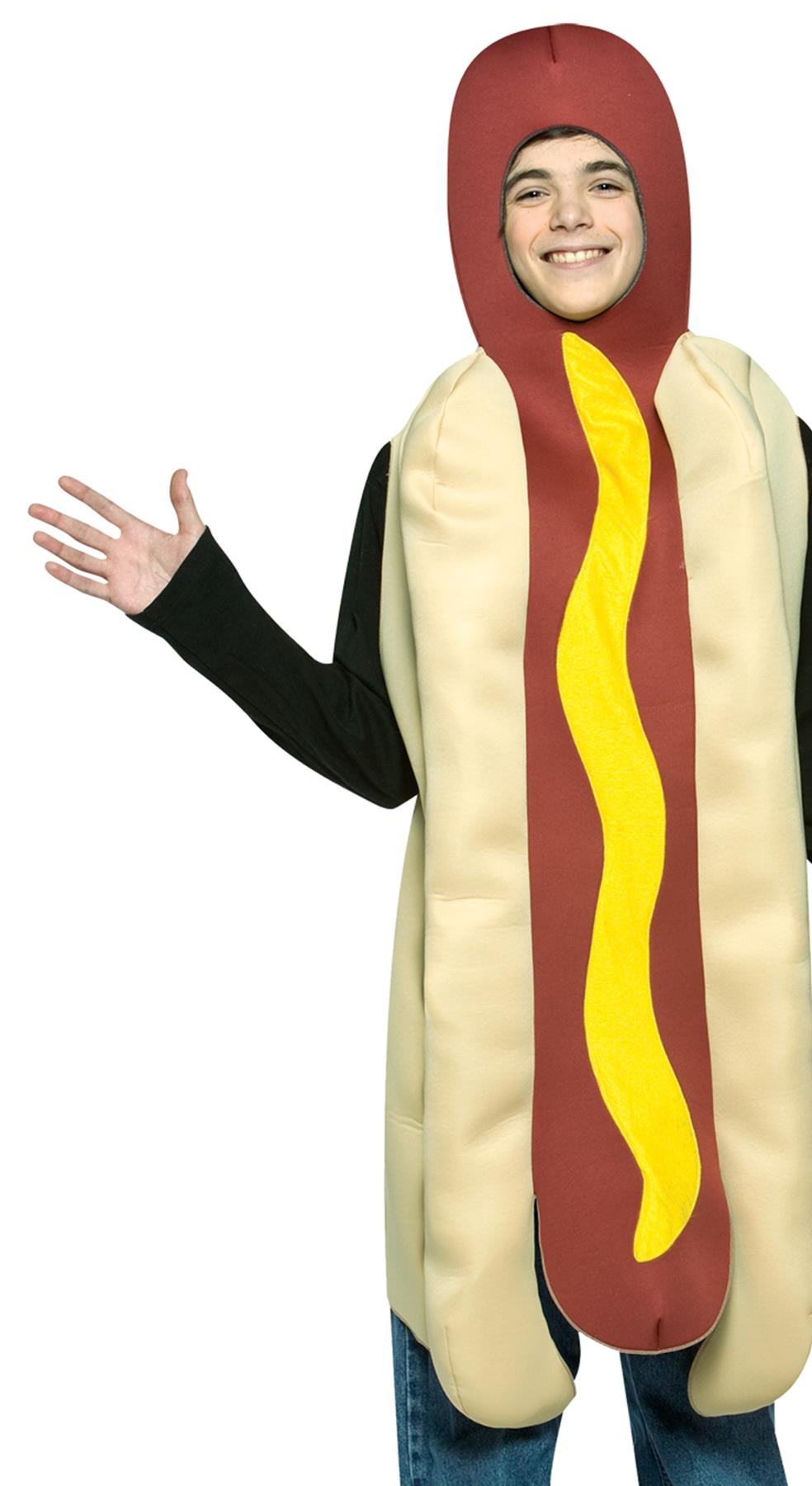Hot Dog Teen Costume