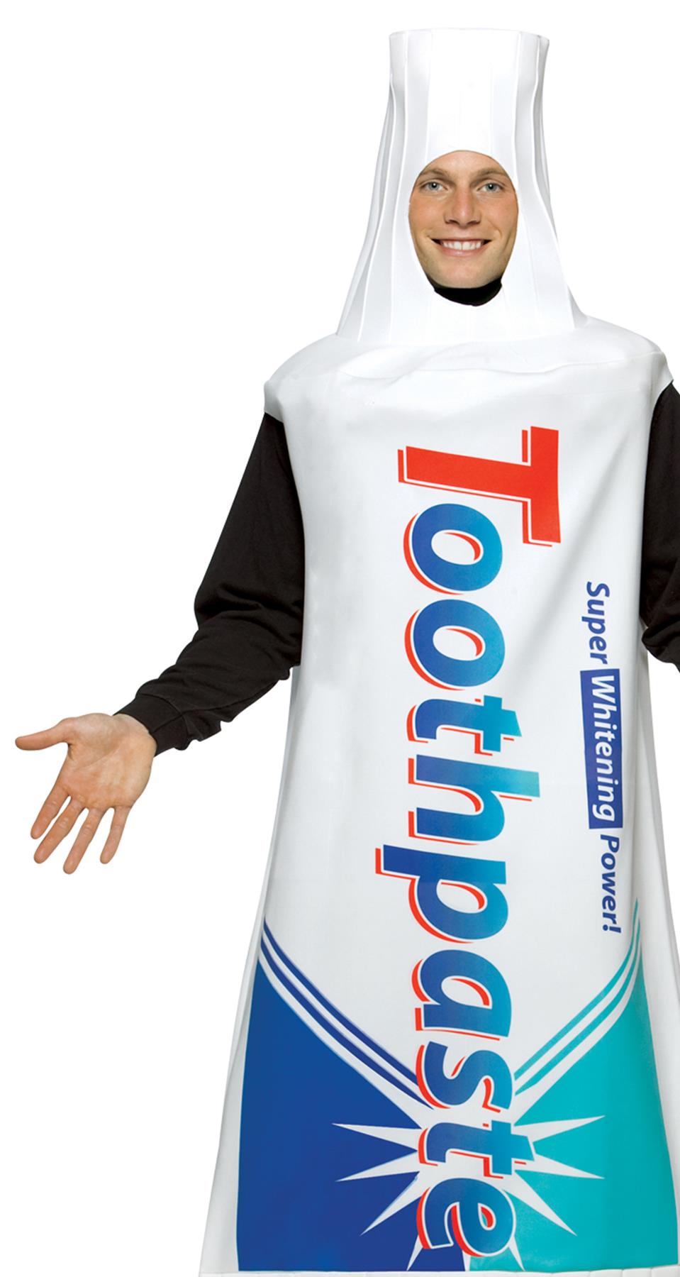 Toothpaste Adult Costume