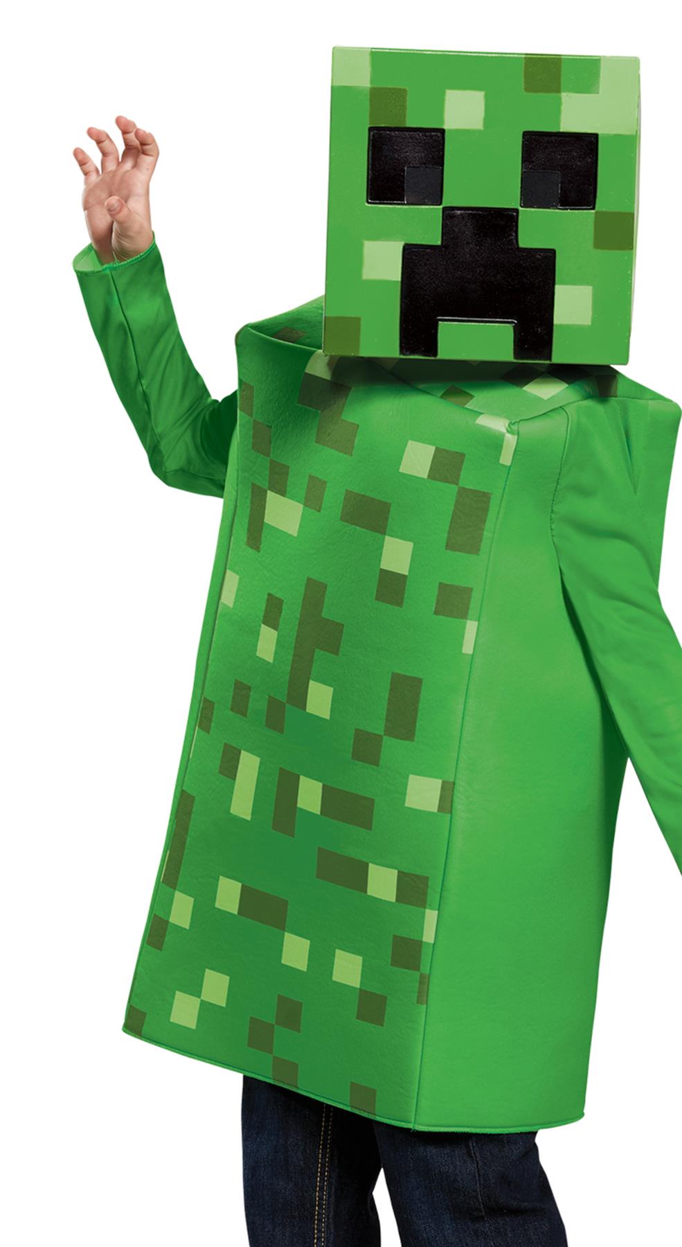 Minecraft Creeper Classic Child Costume 7-8
