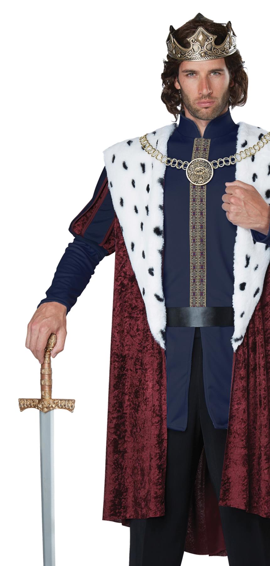 Royal Storybook King Adult Costume Medium