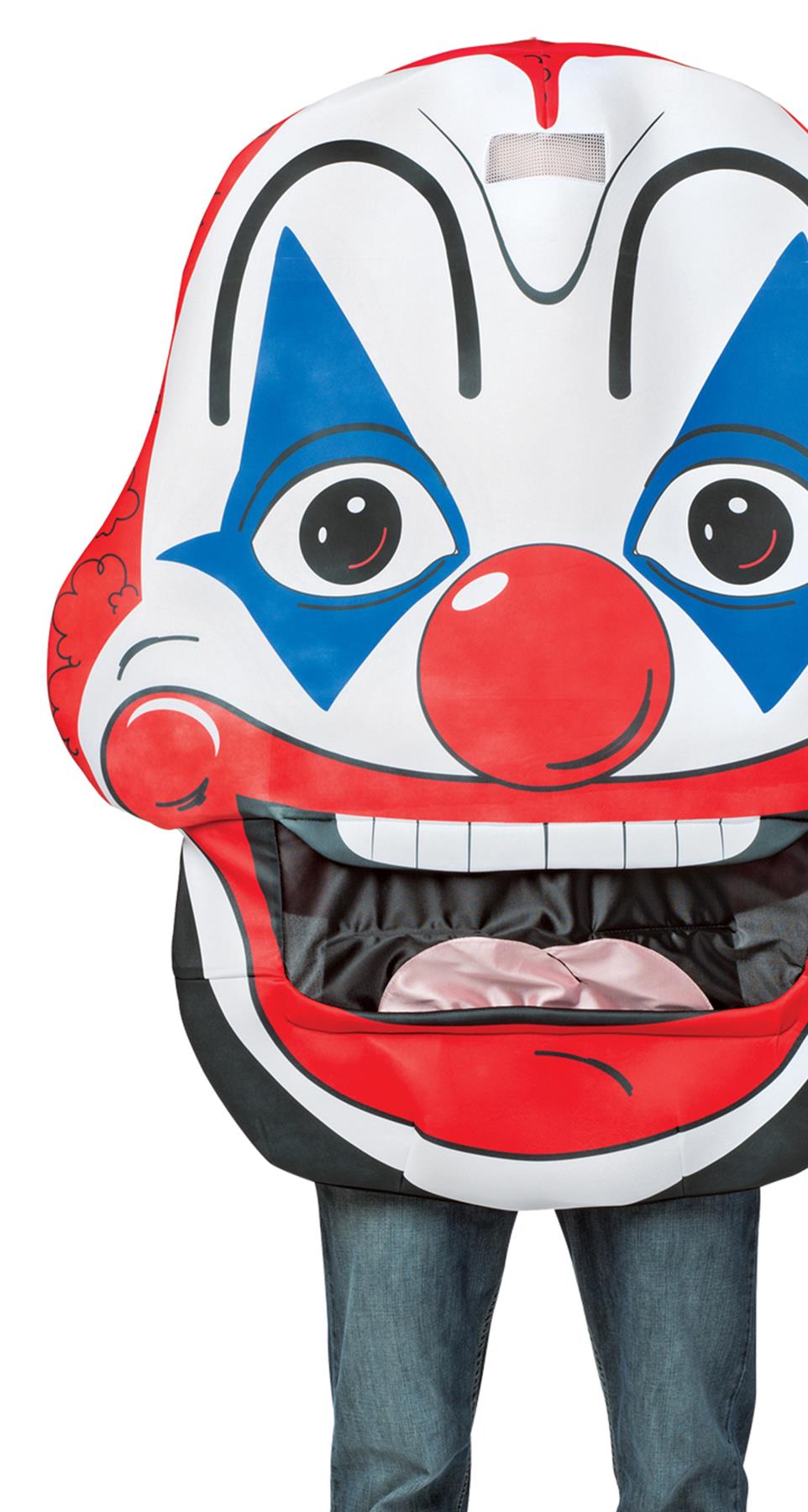 Clown Face Adult Costume