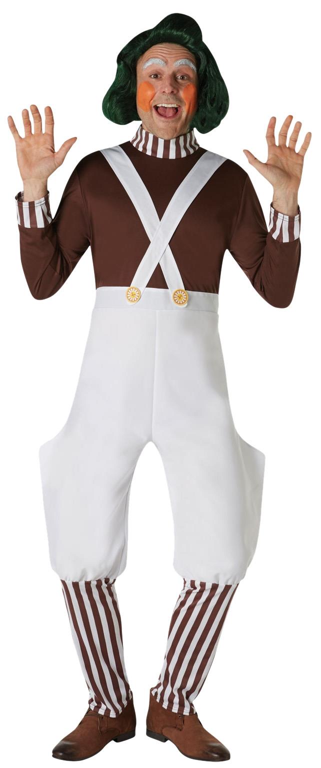 Willy Wonka and the Chocolate Factory Oompa Loompa Deluxe Adult Costume