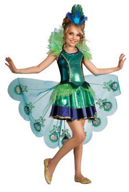 Peacock Child Costume Small