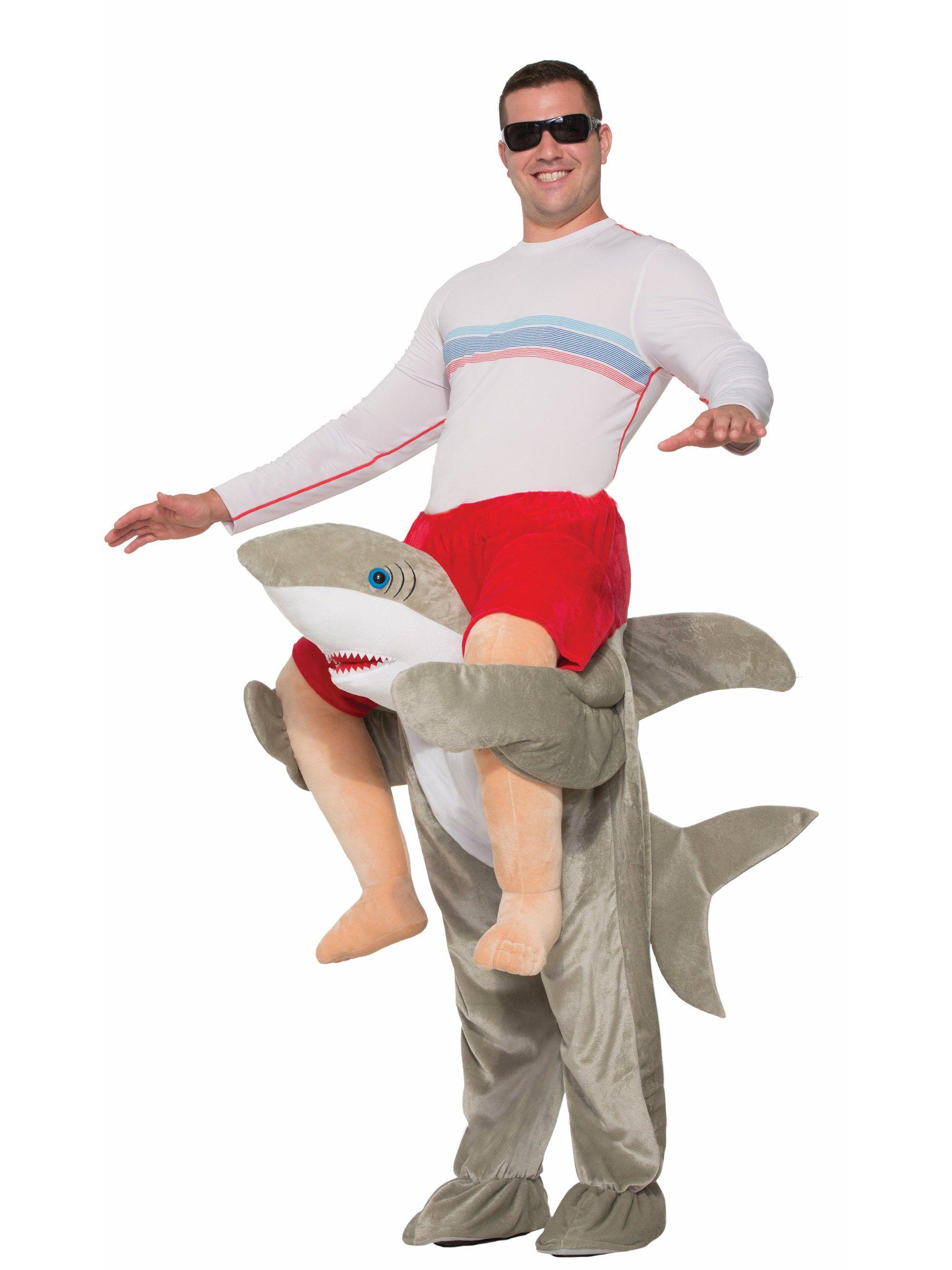 Shark Piggyback Ride Adult Costume