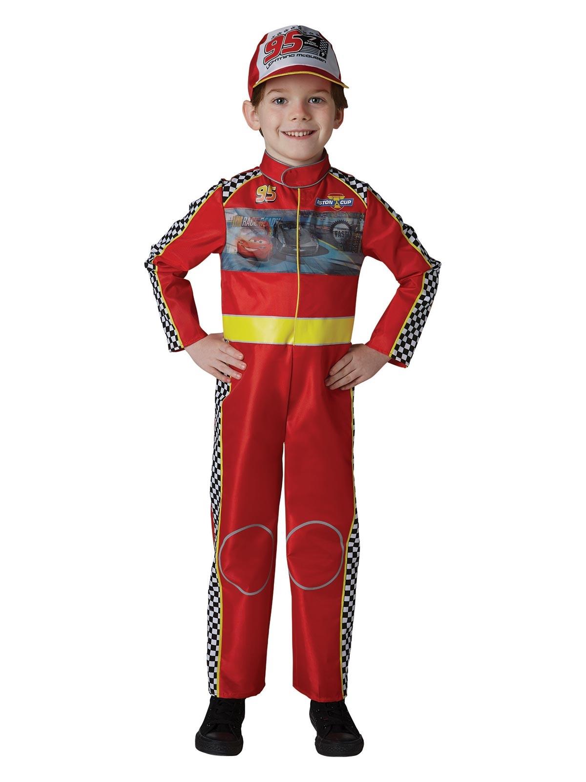 Cars Lightning McQueen Deluxe Child Costume 4-6