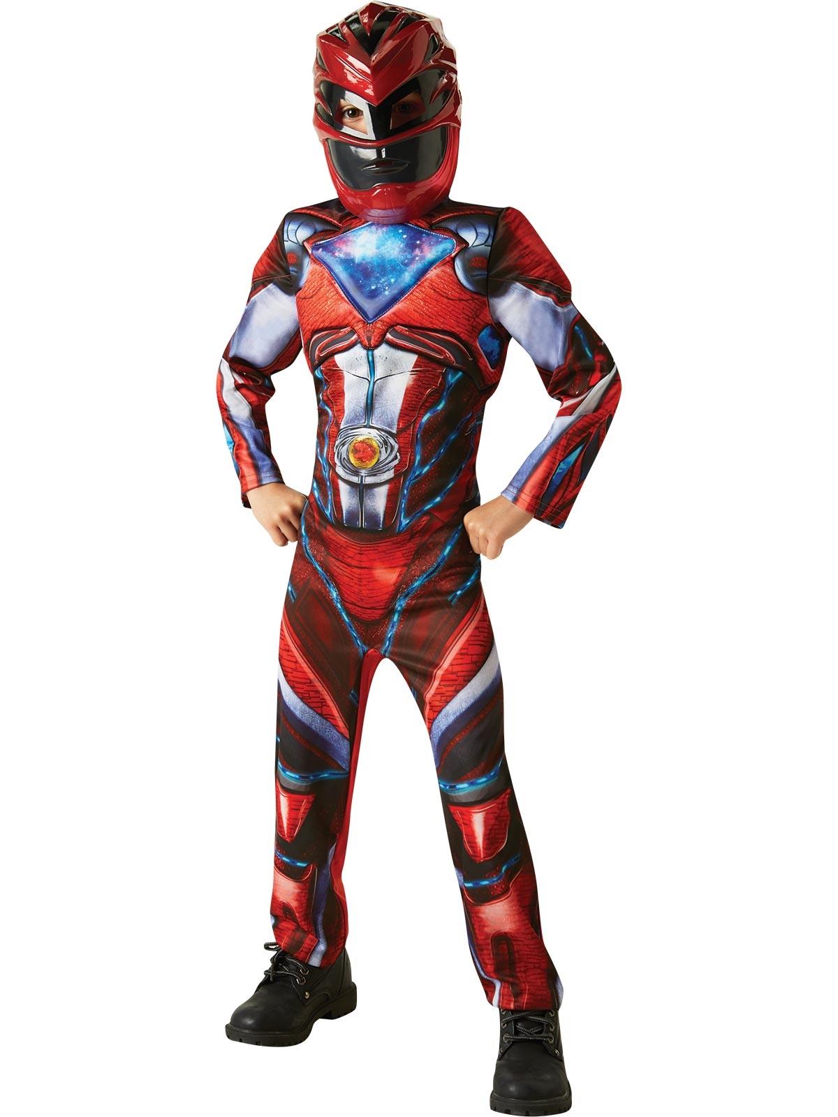 Power Rangers 2017 Red Ranger Deluxe Child Costume 6-8