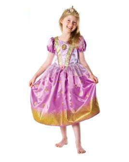 Tangled Rapunzel Glitter Child Costume 4-6