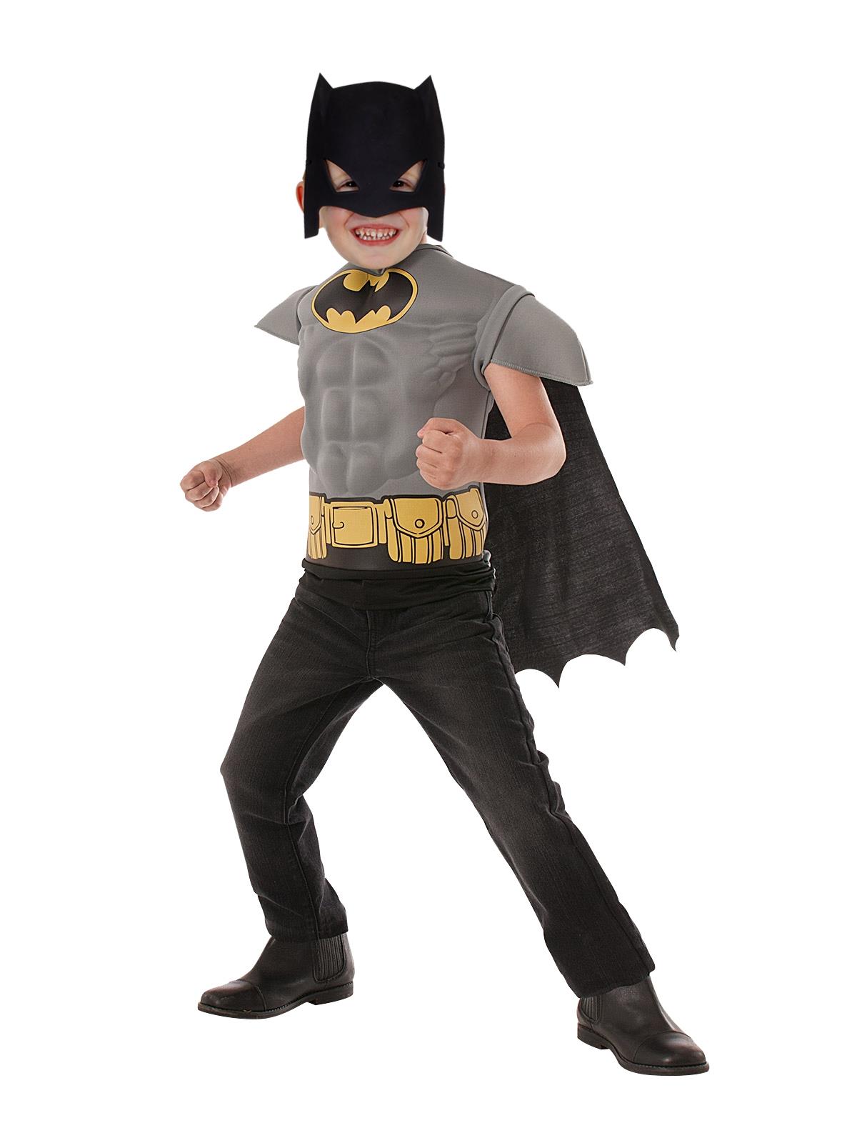 Batman Top Child Costume Medium