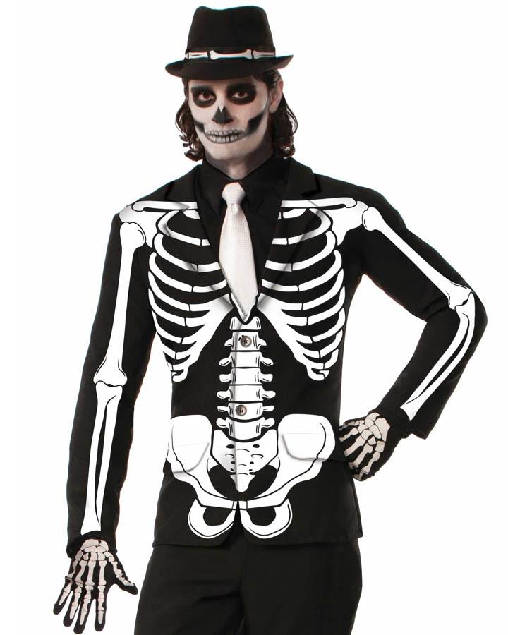 Skeleton Jacket Adult Costume