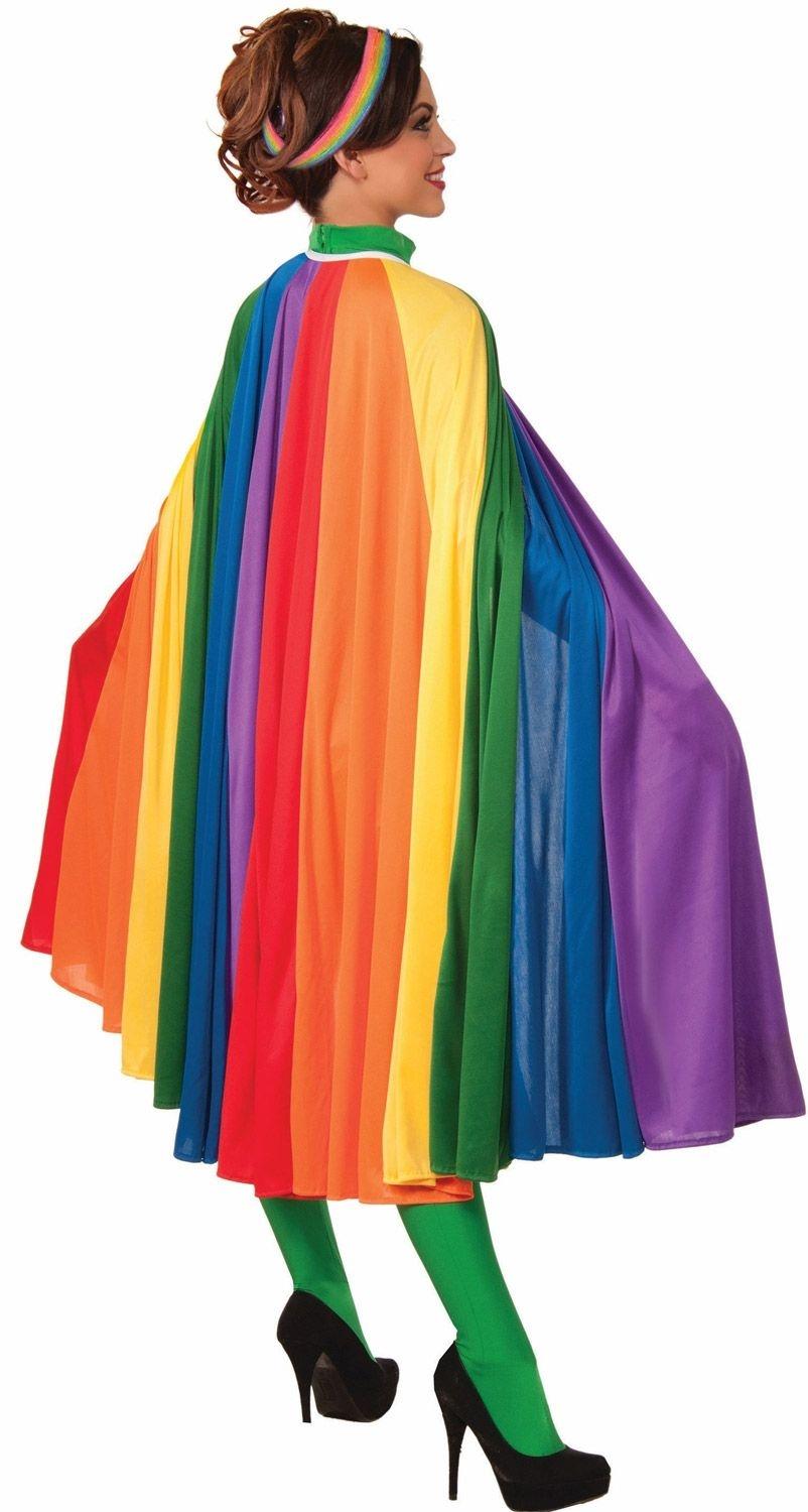 Rainbow Pride 142cm Adult Cape