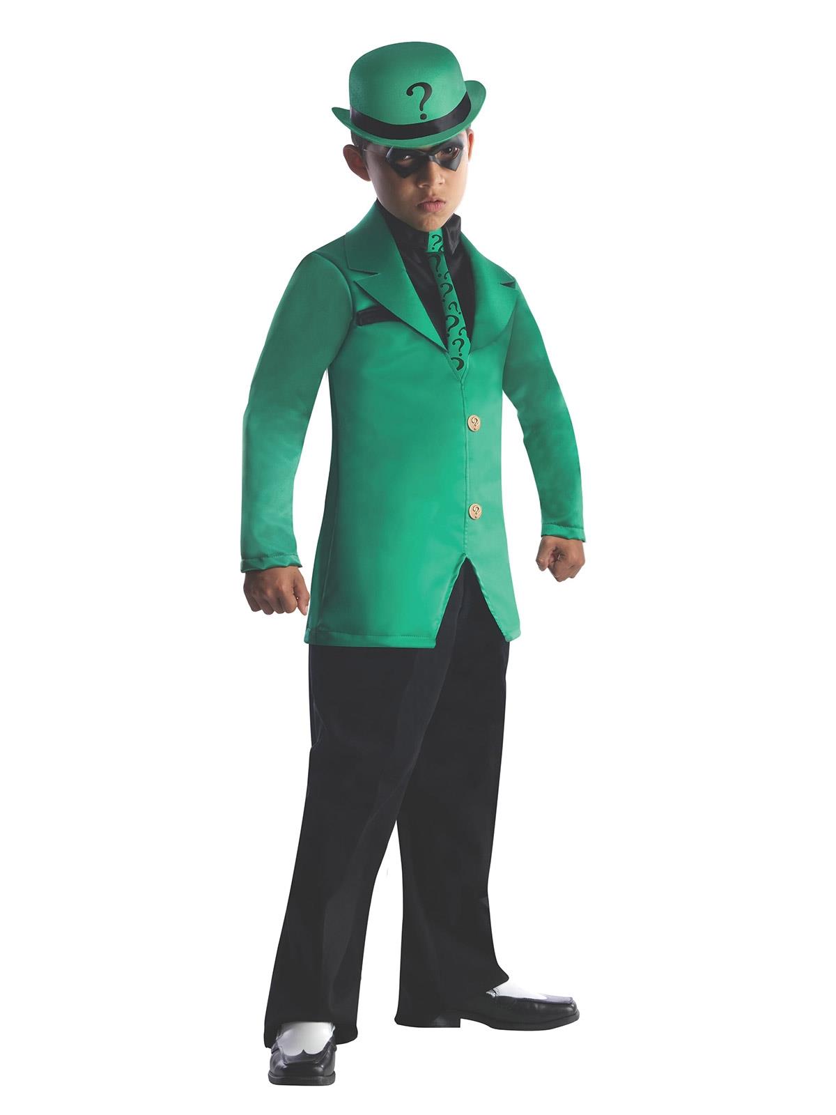 Batman Riddler Child Costume Large