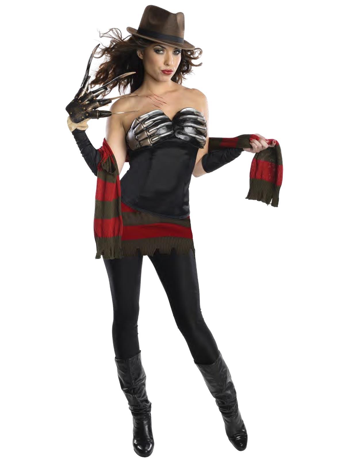 A Nightmare on Elm Street Freddy Krueger Secret Wishes Adult Costume Medium
