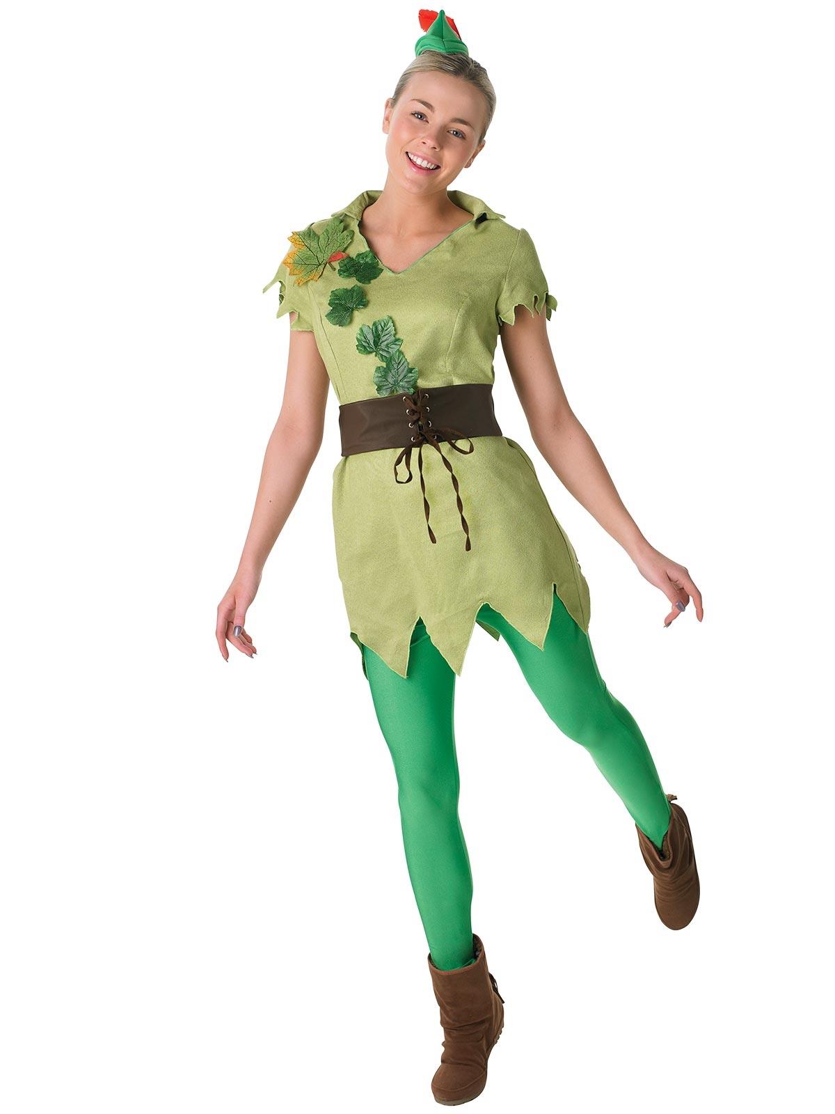 Peter Pan Female Adult Costume Small