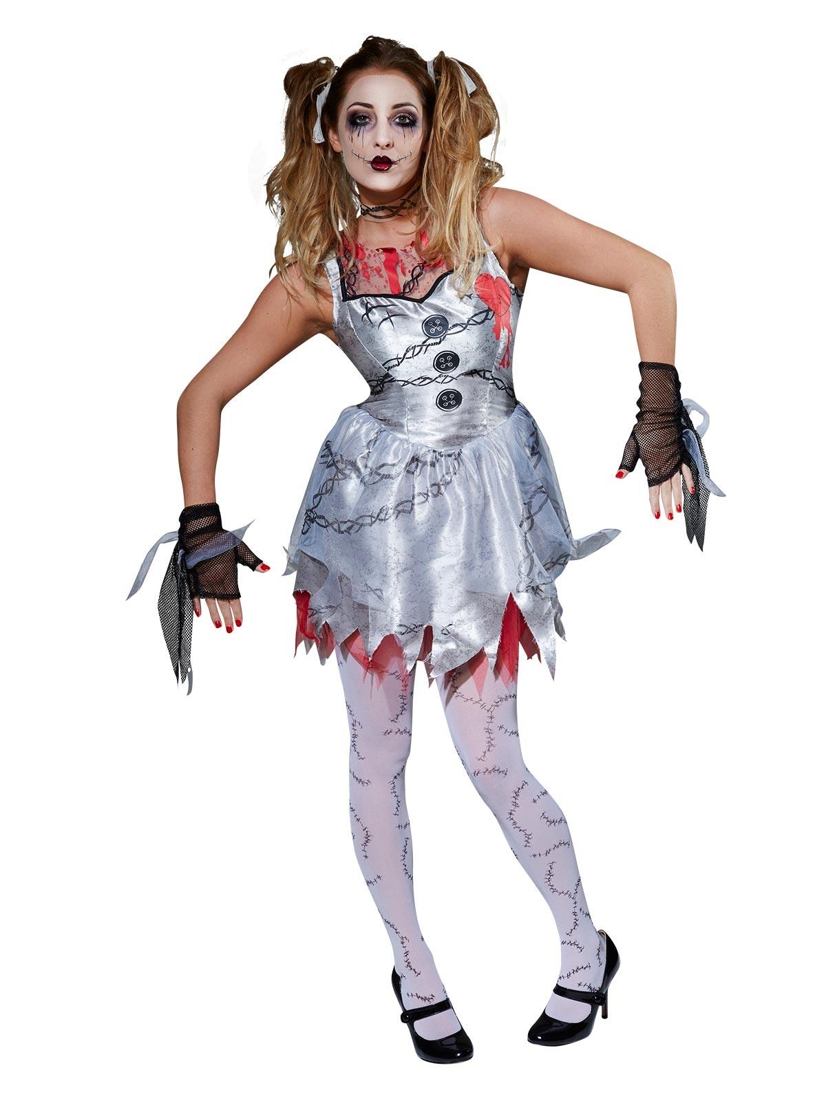 Deathly Doll Adult Costume Small