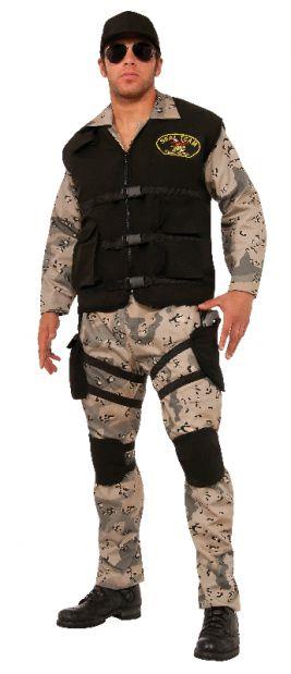 SEAL Team 4 Deluxe Adult Costume XL