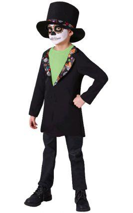 Day of the Dead Child Costume Large