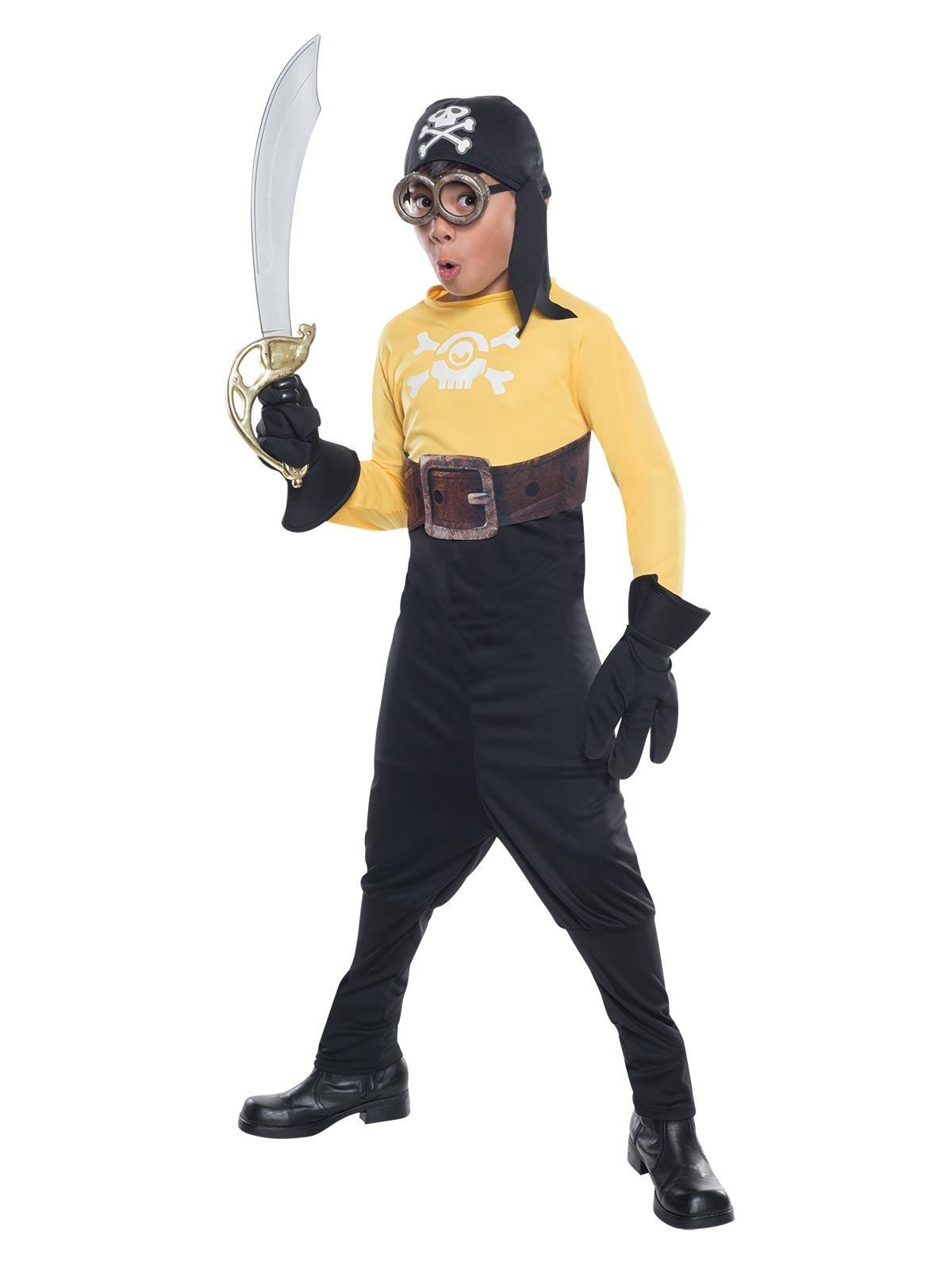 Despicable Me Minion Pirate Child Costume Medium