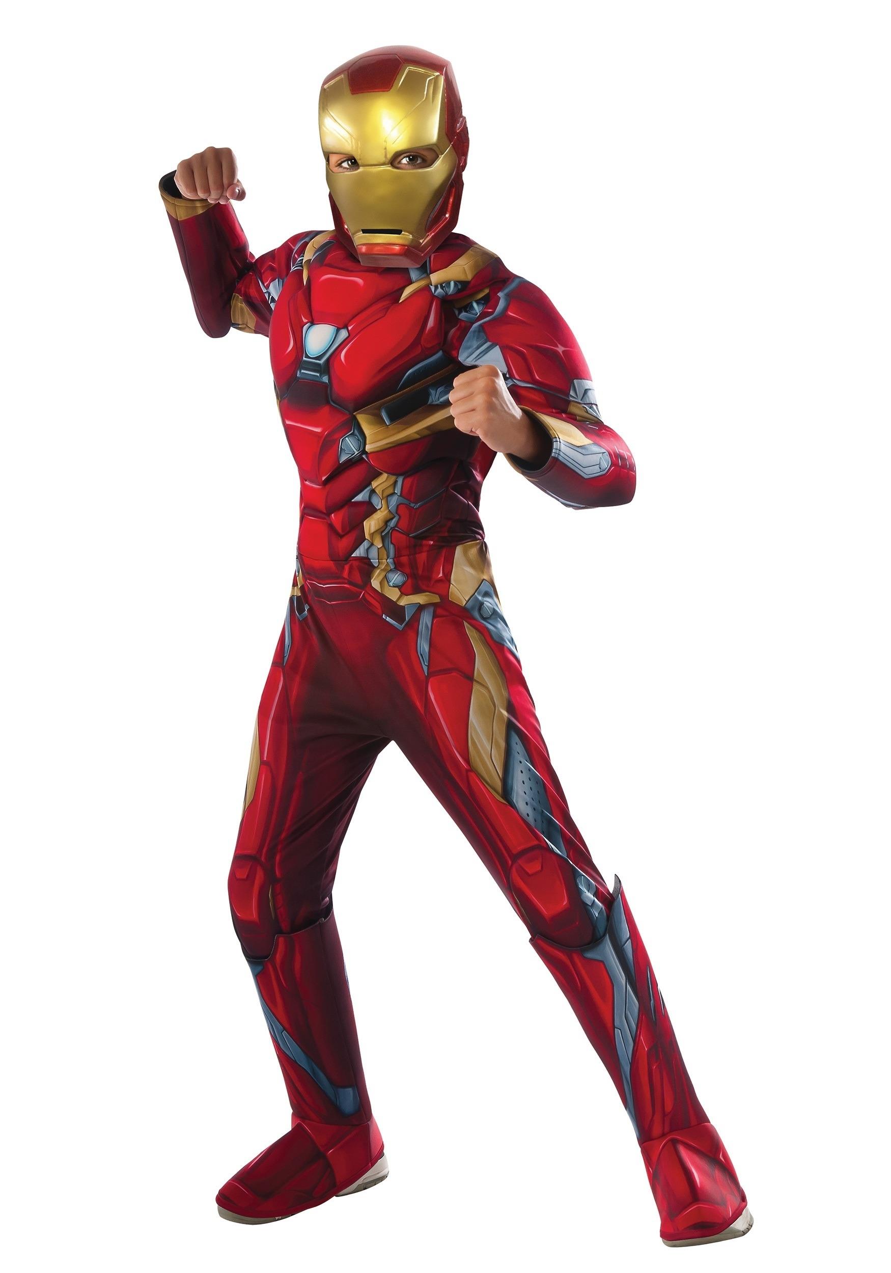 Iron Man Deluxe Child Costume 6-8