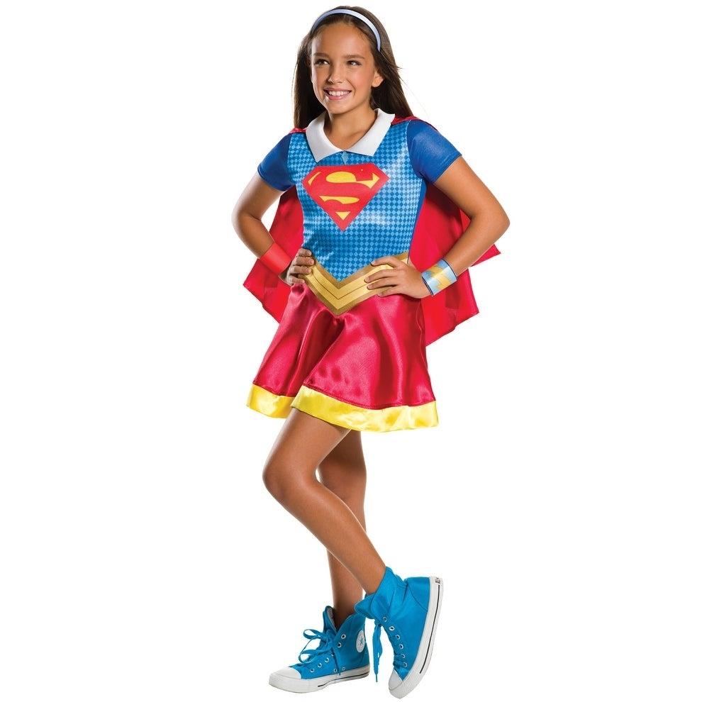 DC Superhero Girls Supergirl Classic Child Costume 3-5