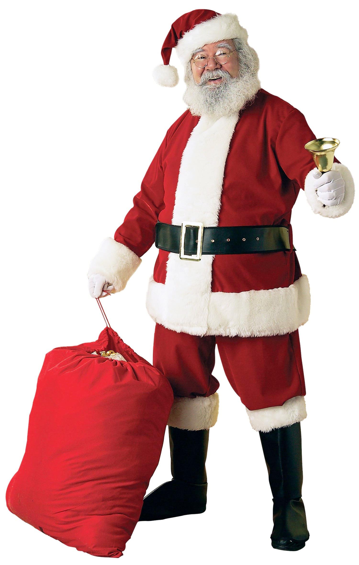 Deluxe Santa Suit Adult Costume Standard