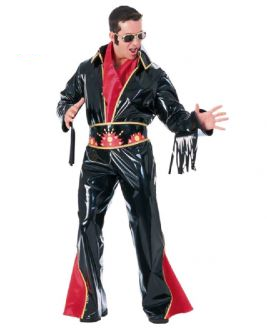 Vinyl Rock Star Adult Costume