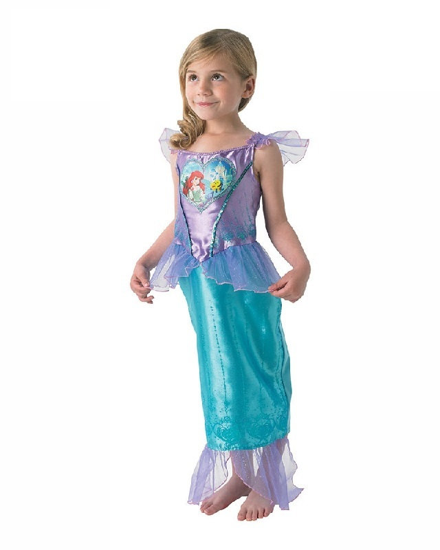 The Little Mermaid Ariel Love Heart Child Costume 3-5