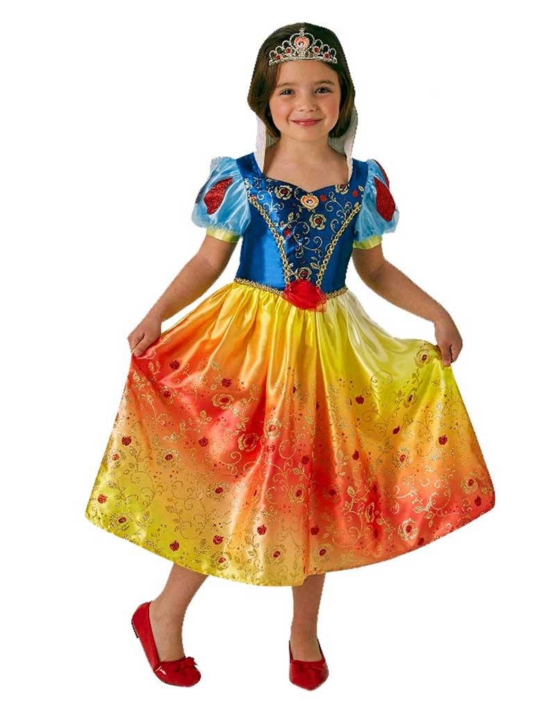 Snow White Rainbow Deluxe Child Costume 6-8