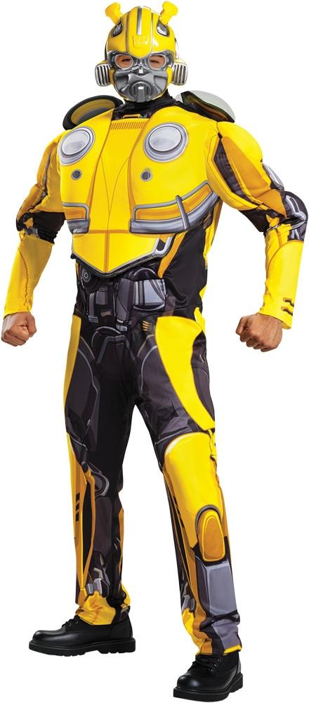 Transformers Bumblebee Muscle Adult Costume XL