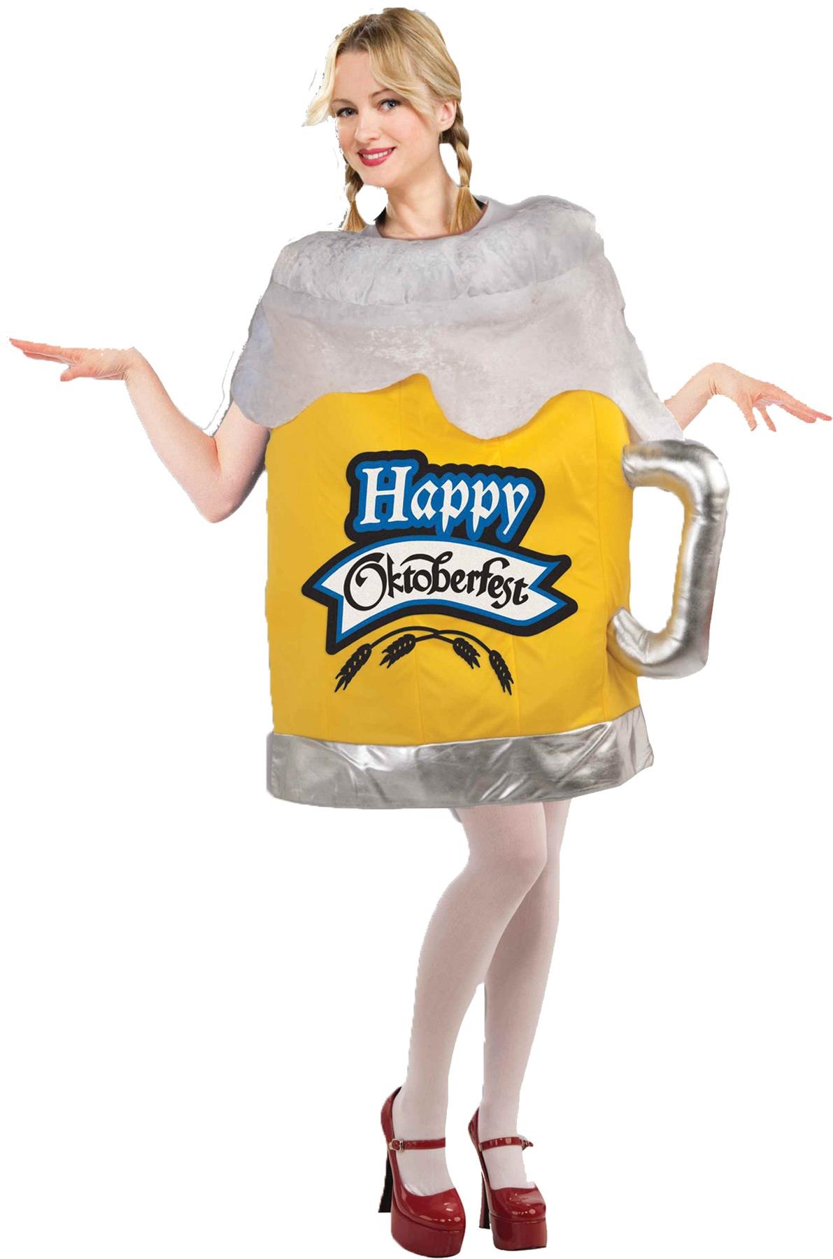Happy Oktoberfest Beer Mug Adult Costume