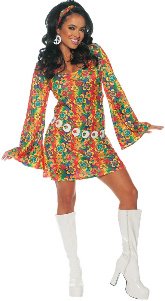 Summer 60's Adult Costume XL