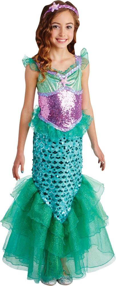 Blue Seas Mermaid Child Costume