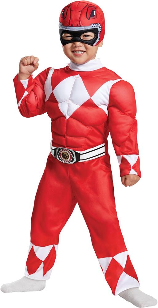 Mighty Morphin' Power Rangers Red Ranger Infant / Toddler Costume 12-18 Months