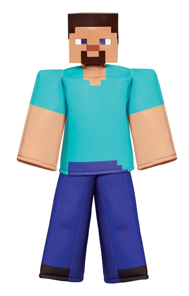 Minecraft Steve Prestige Child Costume 7-8