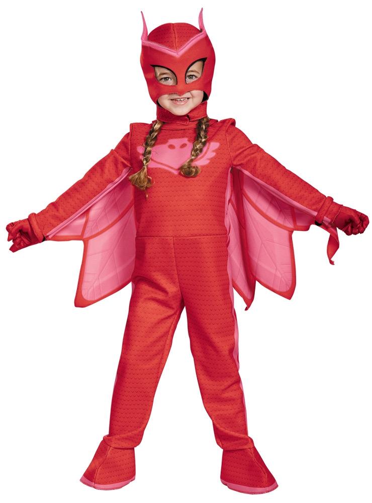 PJ Masks Owlette Deluxe Toddler / Child Costume 4-6