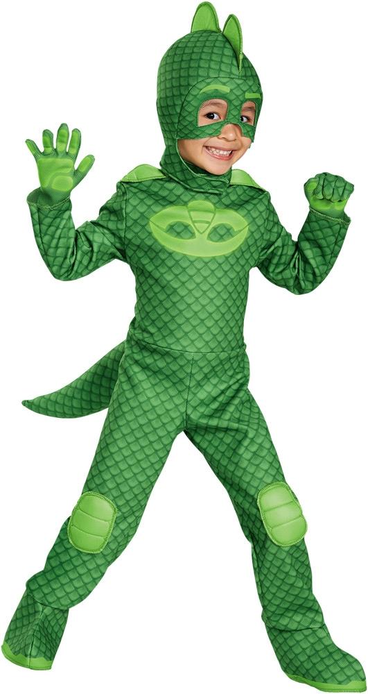 PJ Masks Gekko Deluxe Toddler / Child Costume 4-6