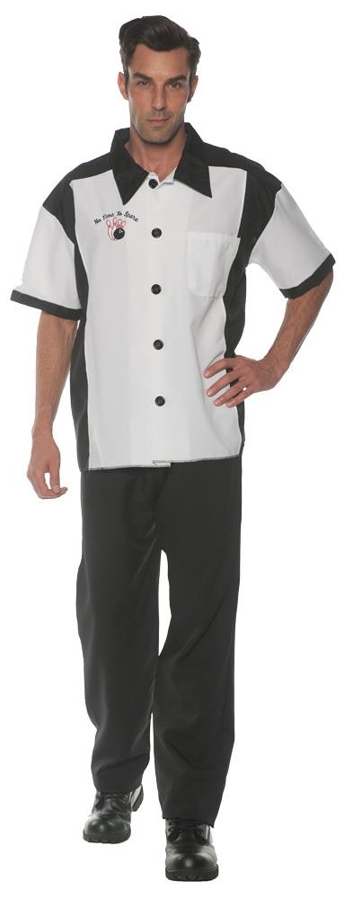 Bowling White Adult Shirt XL