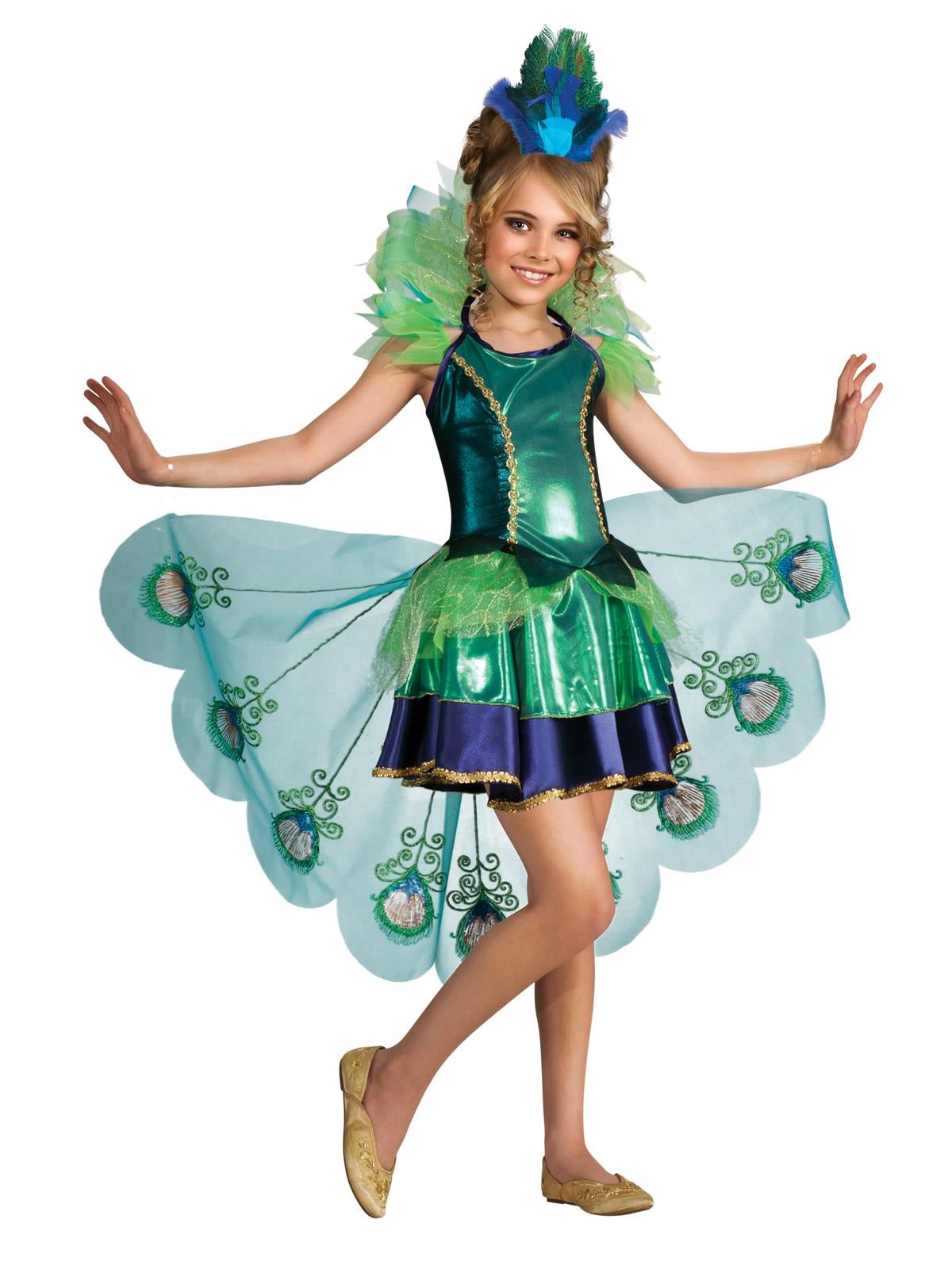 Peacock Child Costume Medium