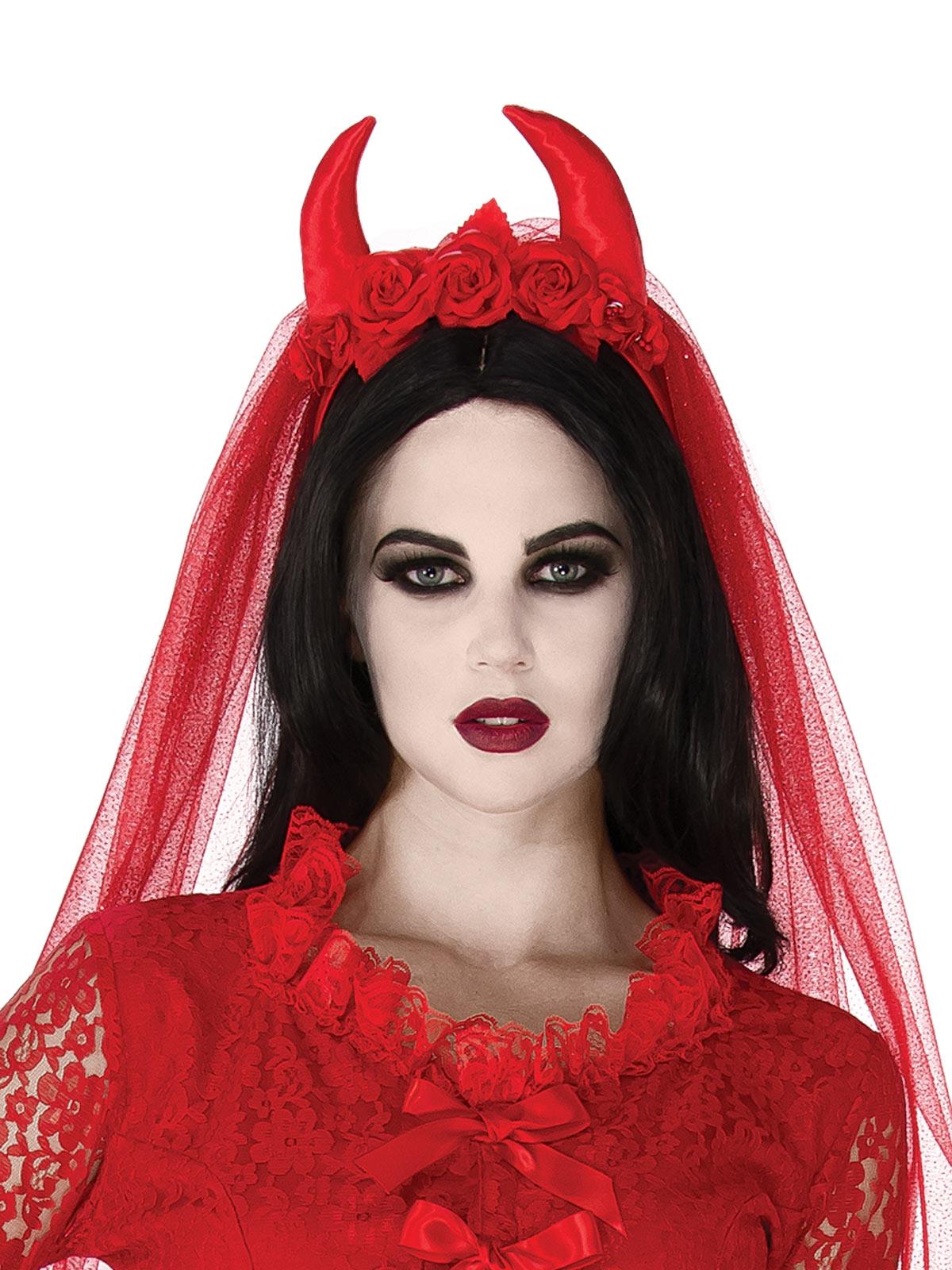 Villainous Veil Headpiece Adult Costume Accessory