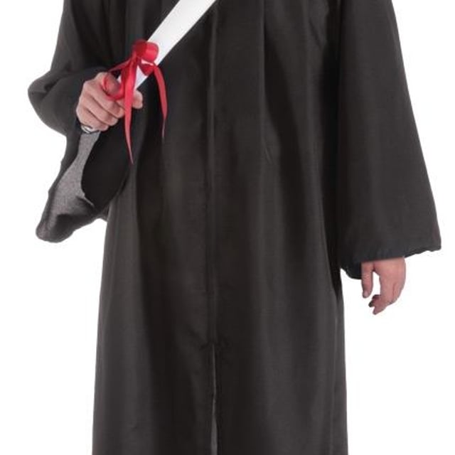 Black Graduation Robe Child Costume | Discount Party Supplies ...