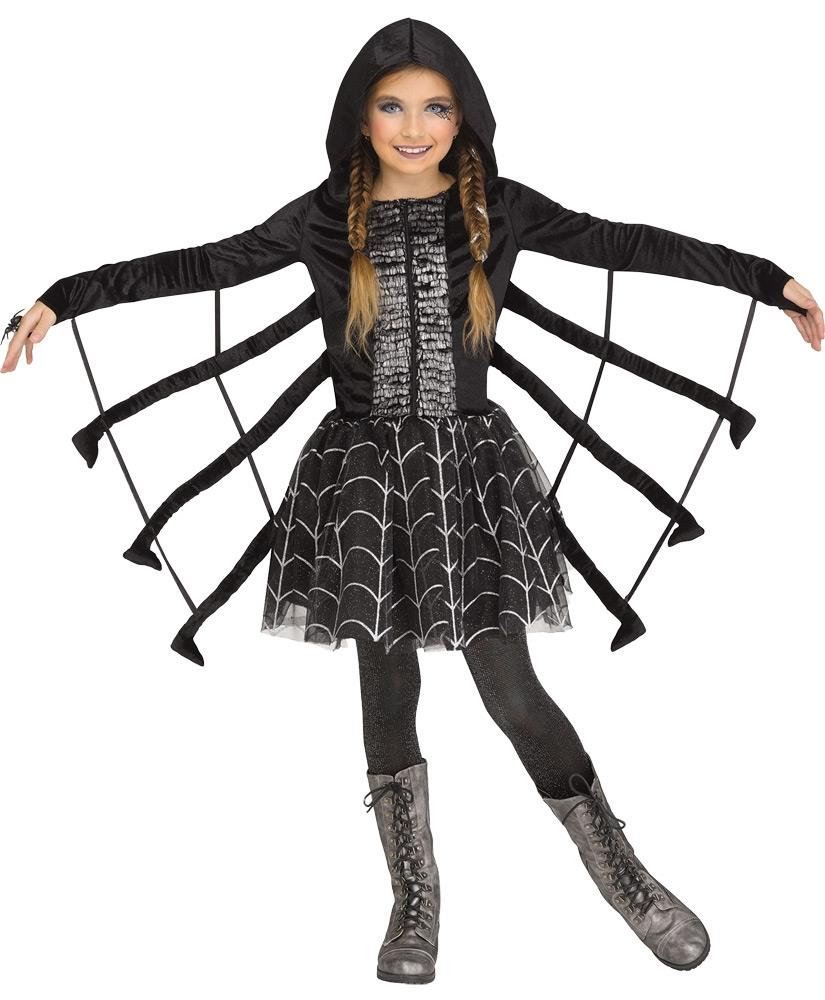 Sparkling Spider Child Costume Small