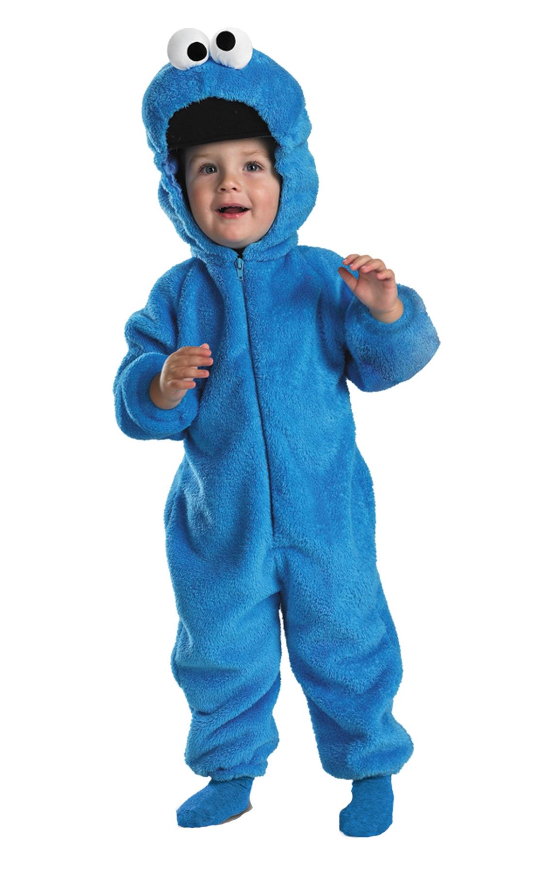 Sesame Street Cookie Monster Deluxe Toddler Costume 4-6